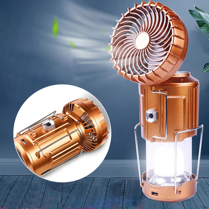 Outdoor LED Camping Light with Fan | Stornfield