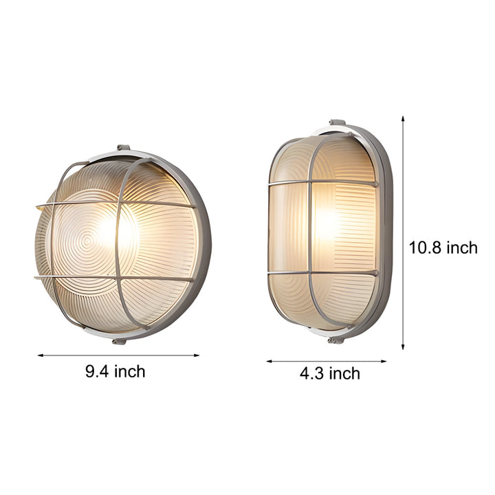 RetroGlow – Industrial Wall Light for Outdoors | Stornfield