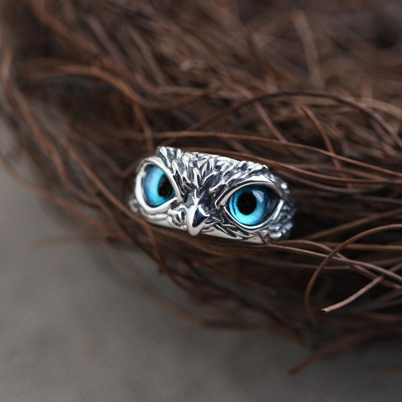 Owl Ring Demon Eye Adjustable | Stornfield