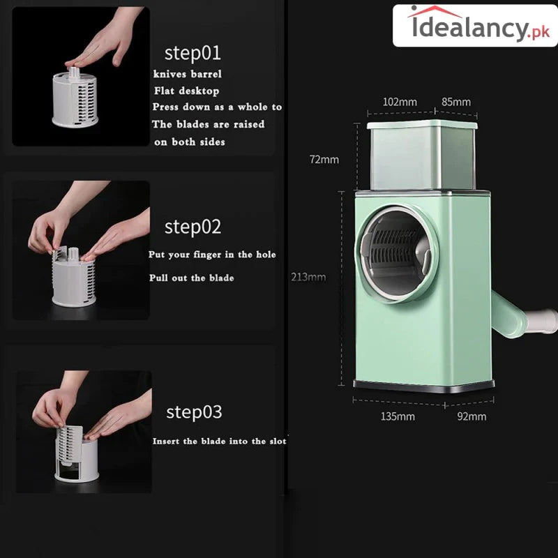 Multifunctional Vegetable Slicer Cutter Chopper Stornfield