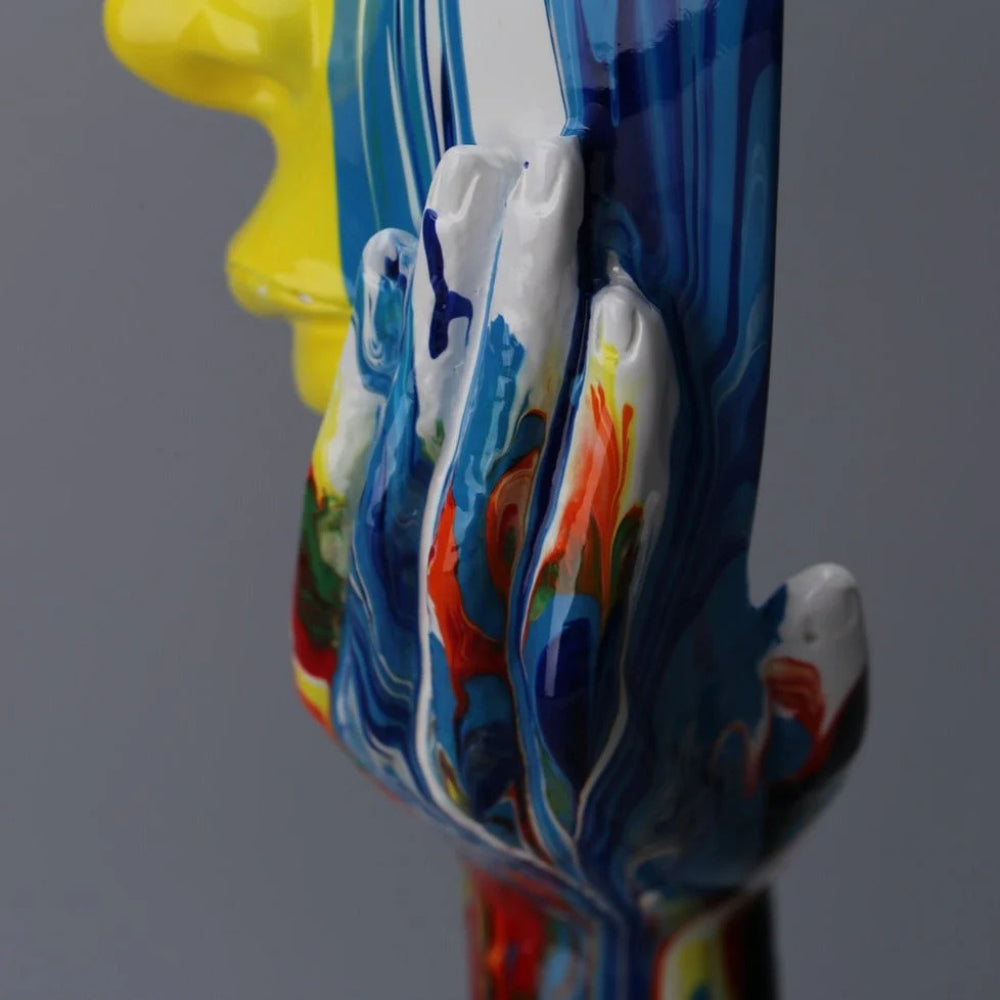Abstract Face Art Sculpture | Stornfield
