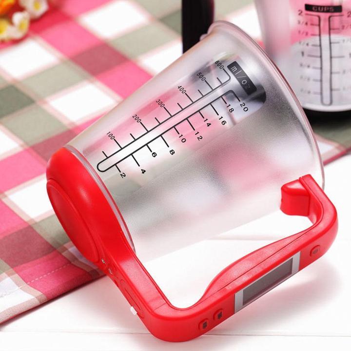 Digital kitchen measuring cup scale with LCD | Stornfield