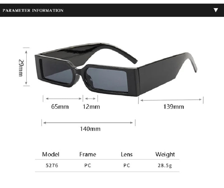 Victor Sunglasses | Rectangular & Subtle | Stornfield
