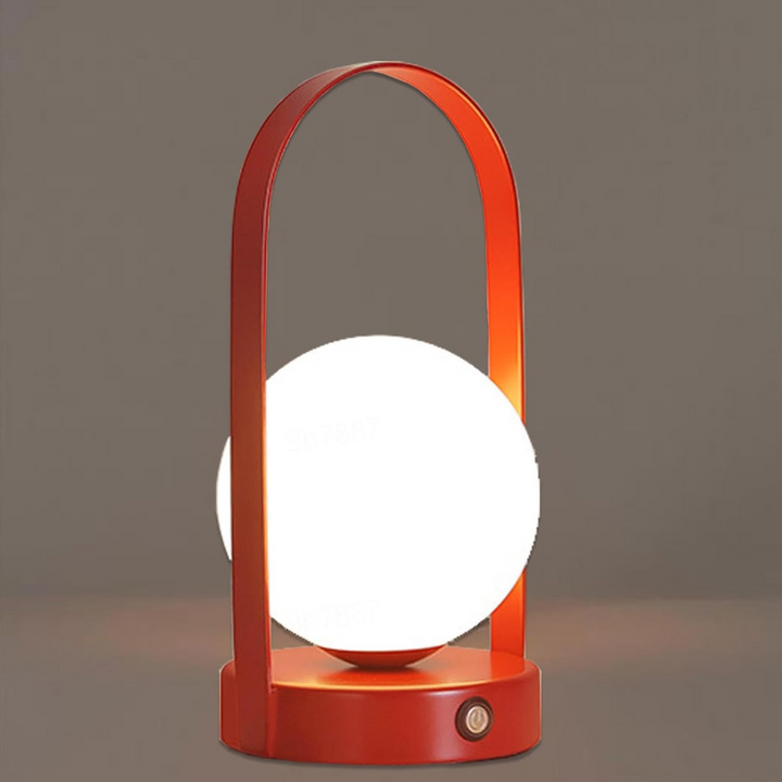 AuraLicht Wireless Table Lamp – Rechargeable & Stainless Steel Design Lamp | Stornfield
