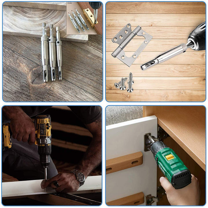 H Automatic Pivot Hinges for Wooden Doors | Stornfield