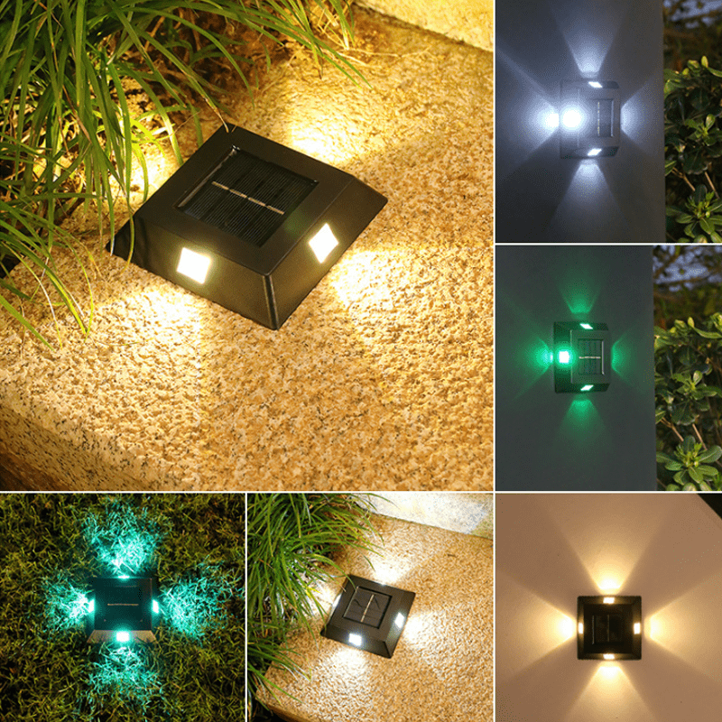 Outdoor Solar Wall Mount Path Lamp | Stornfield
