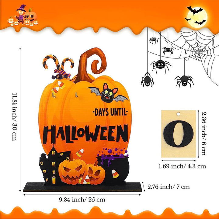 Wooden Halloween Advent Calendar | Stornfield
