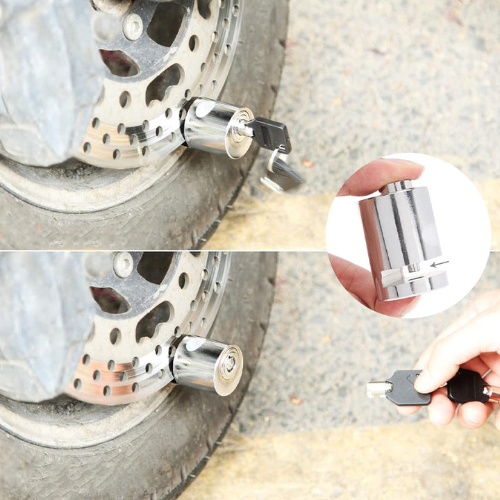 Anti-theft wheel disc lock with 2 keys | Stornfield