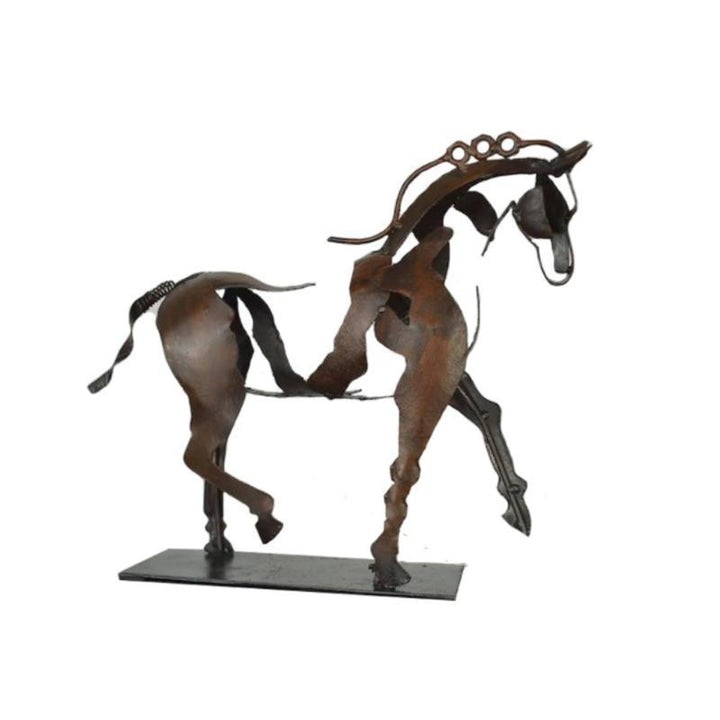 Stornfield | Handmade Metal Equestrian Sculpture "Adonis"