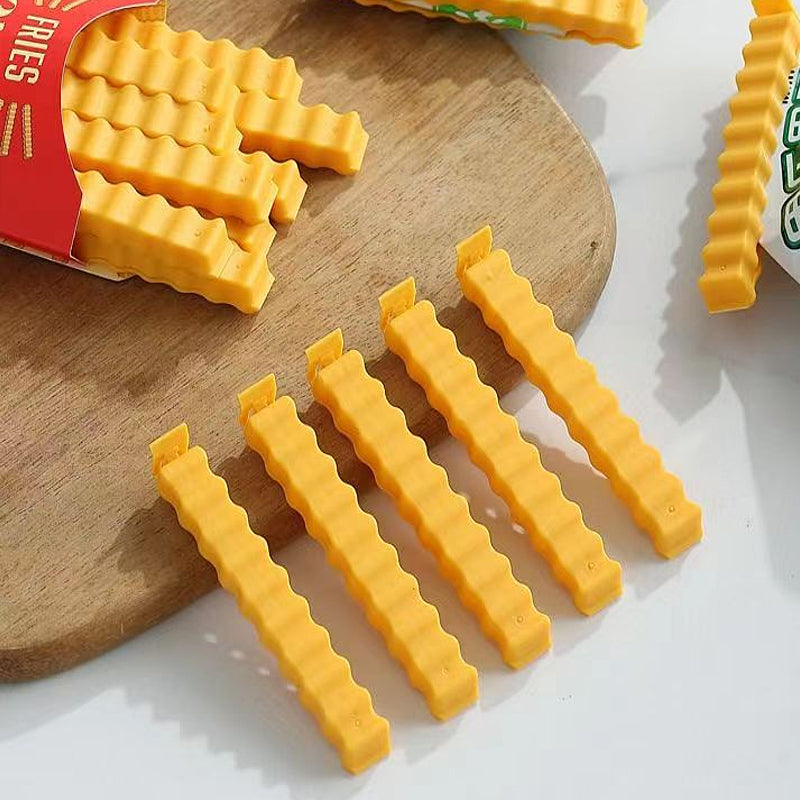Funny magnetic French fries food closure clip | Stornfield