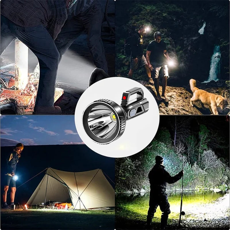 Stornfield | Rechargeable Handheld Spotlight Flashlight