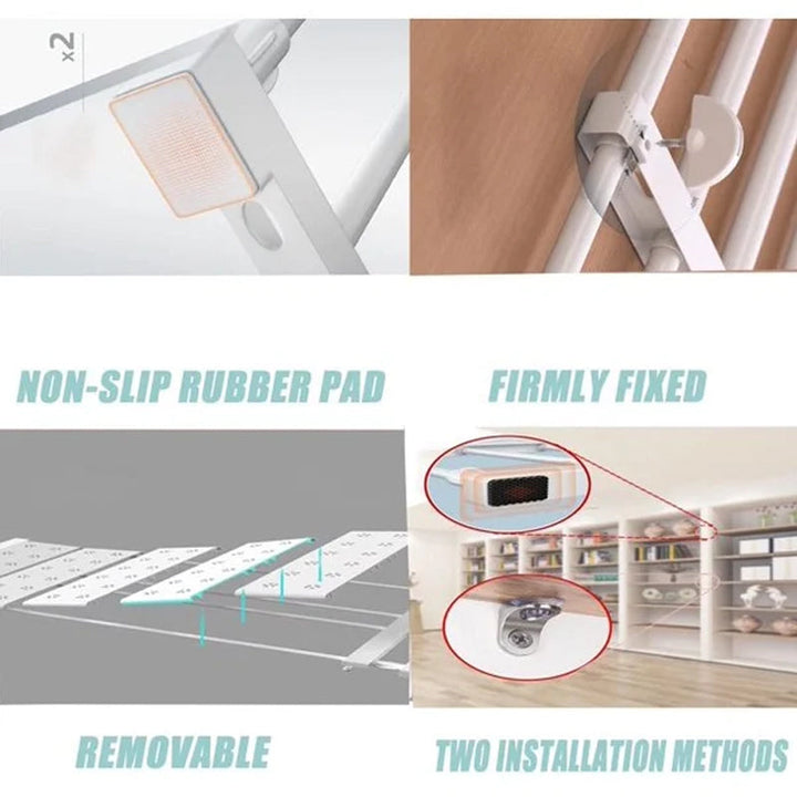 Expandable Closet Tension Shelf Storage Rack | Stornfield