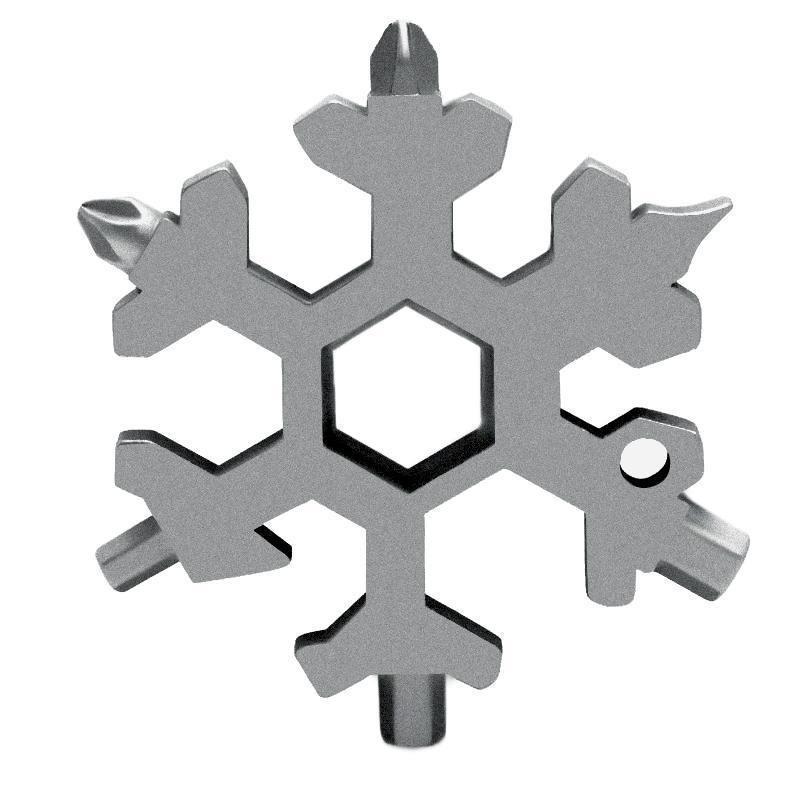 Pre-Christmas sale 18-in-1 stainless steel snowflake multi-tool | Stornfield