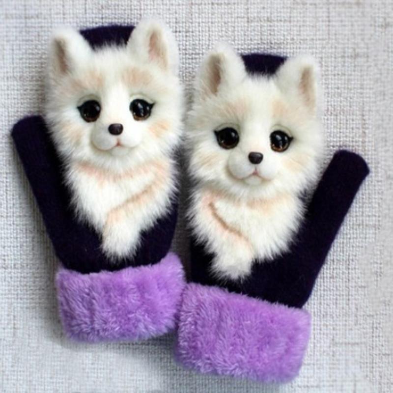 Stornfield | Cute Animal Winter Gloves