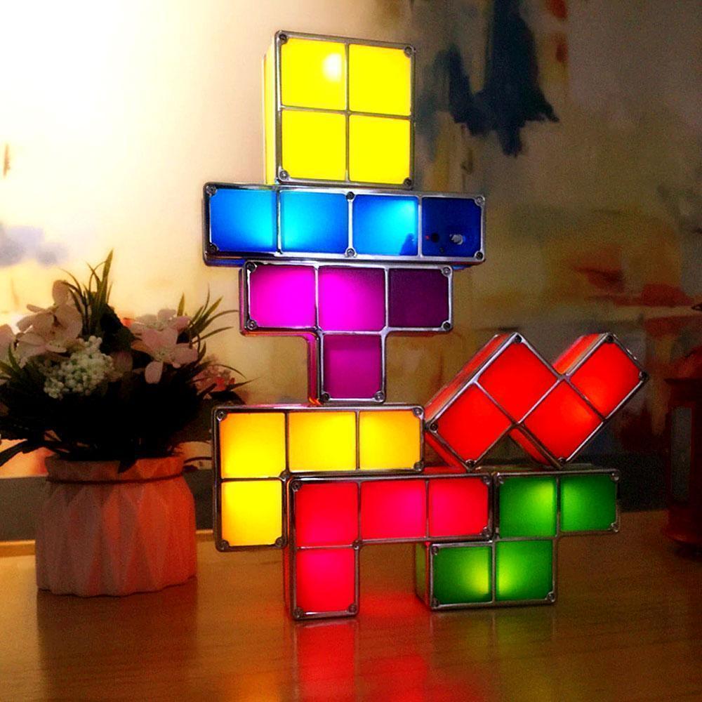 Tetris Stackable LED Night Light | Stornfield