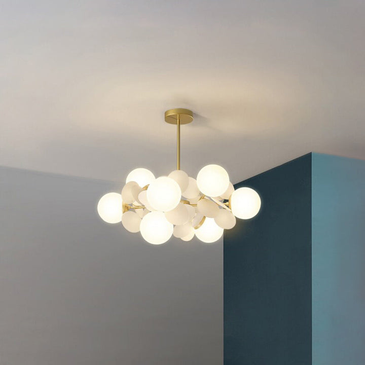 Stornfield | Floral Chandelier Living Room