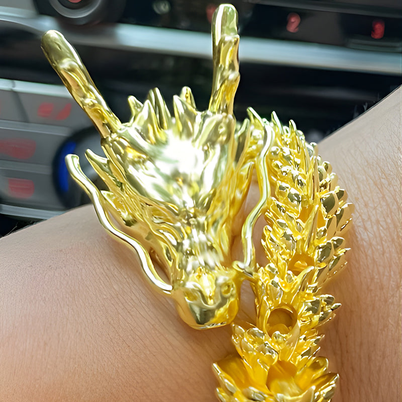 Stornfield | Golden Dragon with Movable Joints