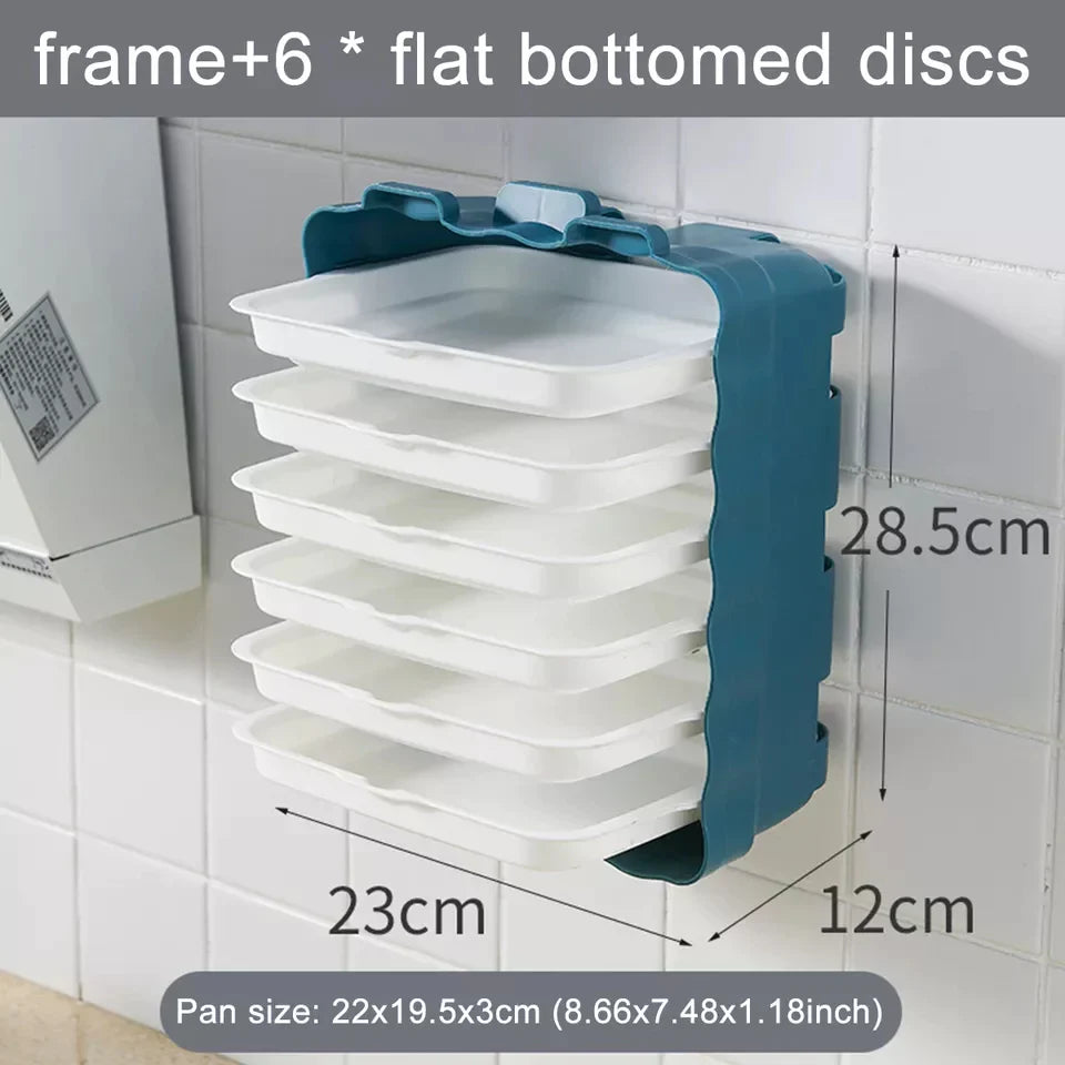 Wall Mount 6pcs Tray Organizer Stornfield