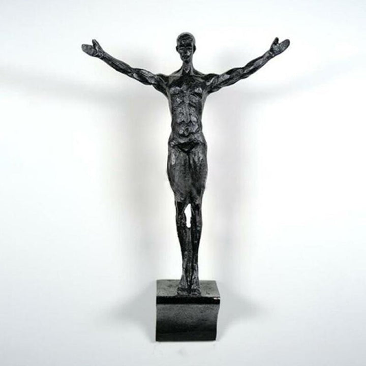 Stornfield | Hanging statues for climbing wall