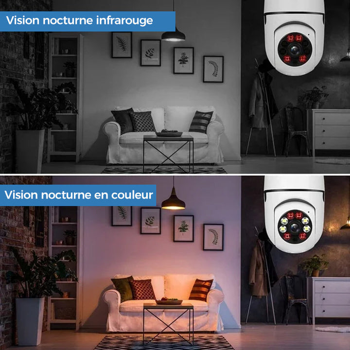 Wireless Bulb Security Camera | Stornfield