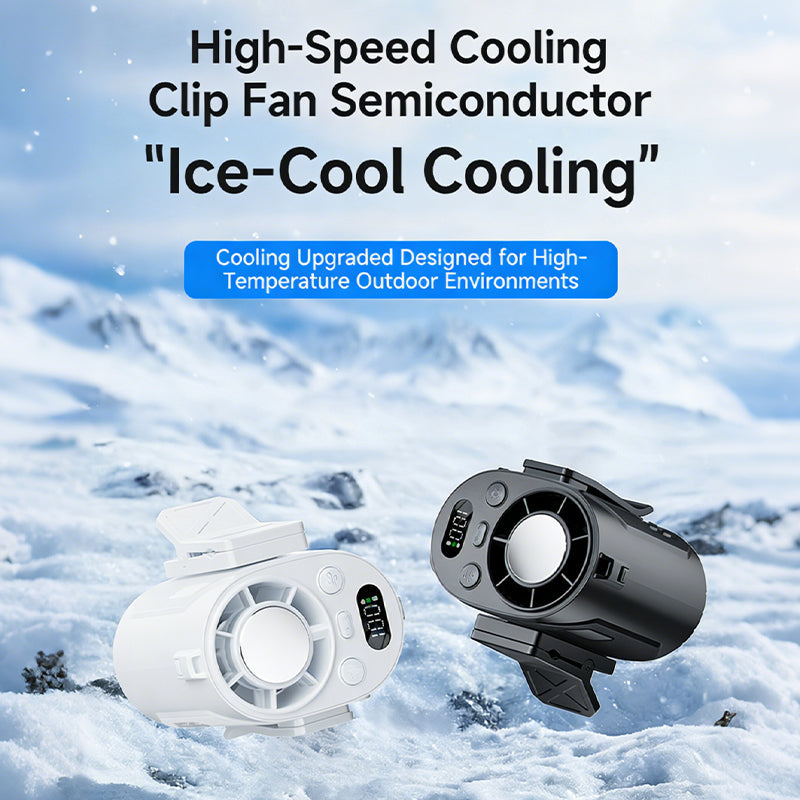 Portable Ice Cooling Waist Fan | Stornfield