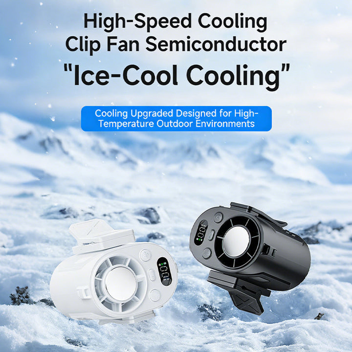 Portable Ice Cooling Waist Fan | Stornfield