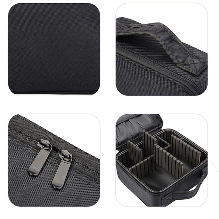 Stornfield | Makeup storage bag with adjustable compartment