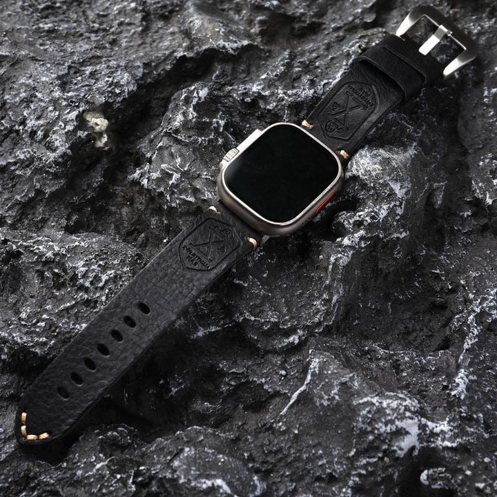 Handcrafted Vintage Leather Apple Watch Band
