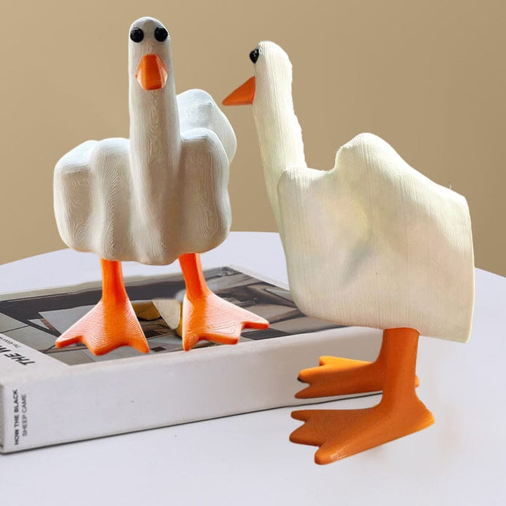 Middle Finger Duck Resin Ornament | Stornfield