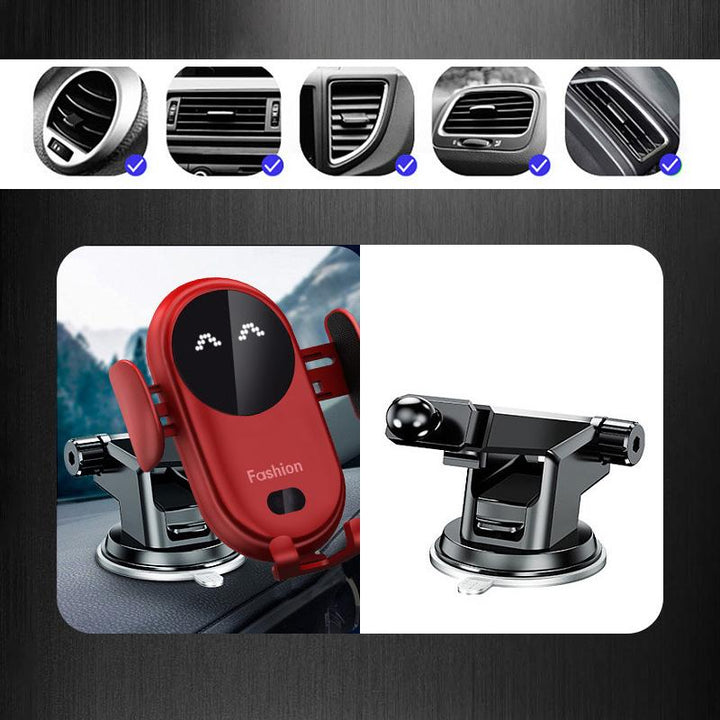Smart Wireless Auto-Sensing Car Phone Holder Charger | Stornfield
