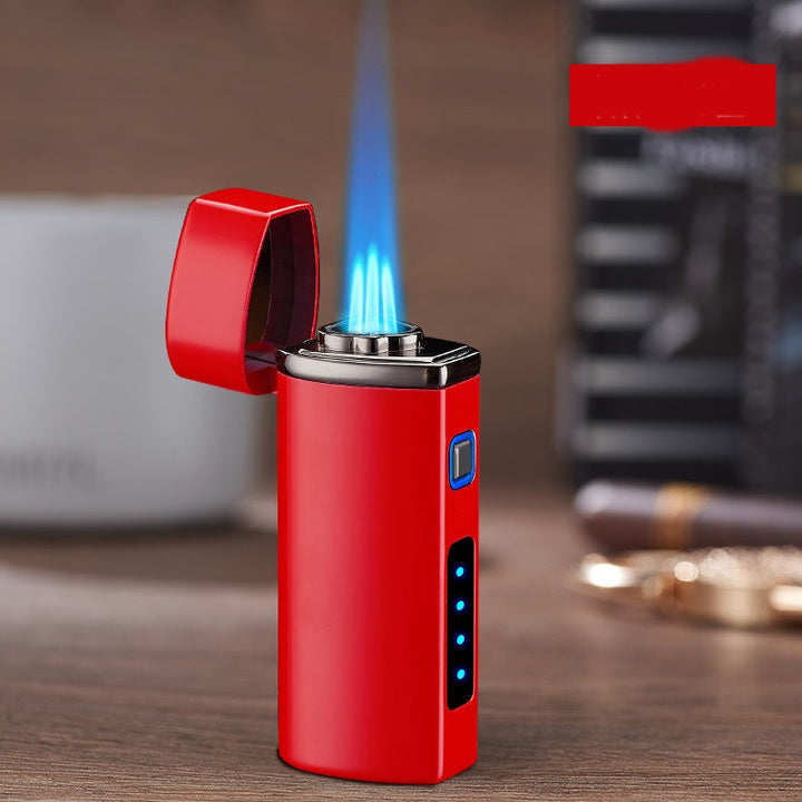 Triple Flame Windproof USB Charging Jet Lighter | Stornfield