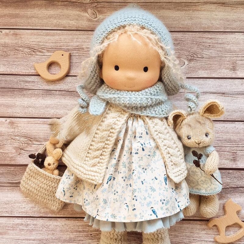 Handmade Waldorf doll Stornfield