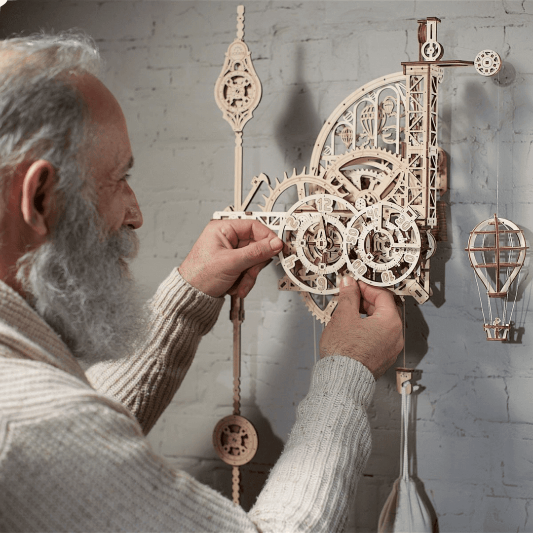 Aero Wall Clock with Stornfield Pendulum