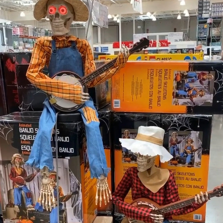 Lively Banjo Skeletons S Funny Duel | Stornfield