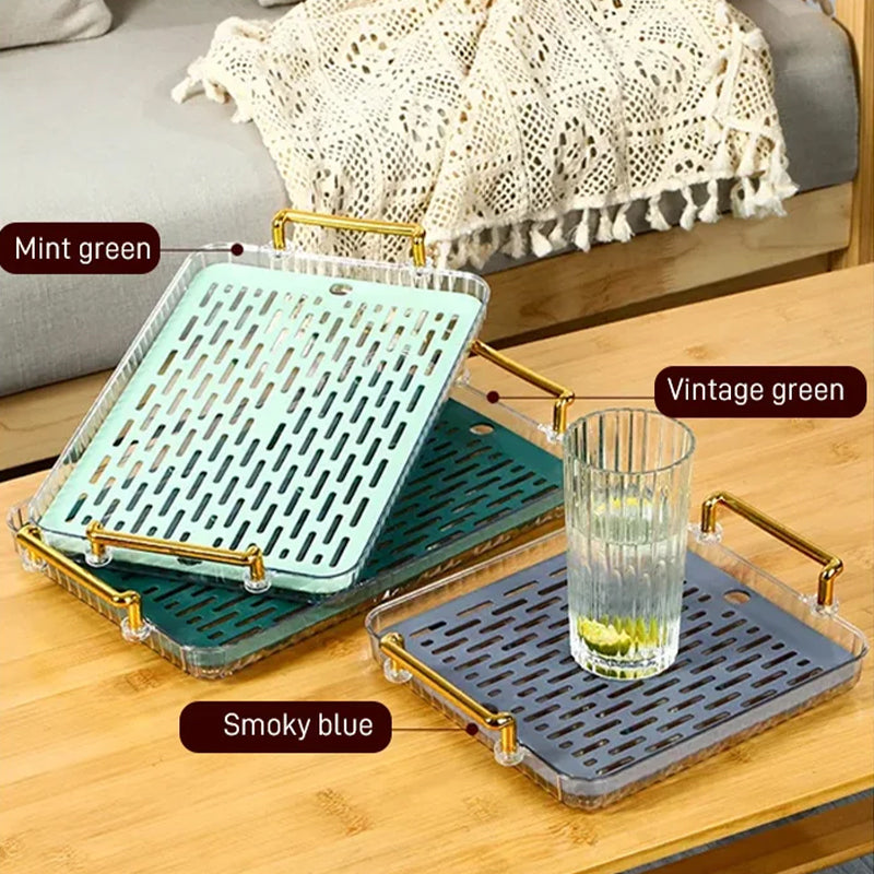 Light Luxury Draining Tea Tray | Stornfield