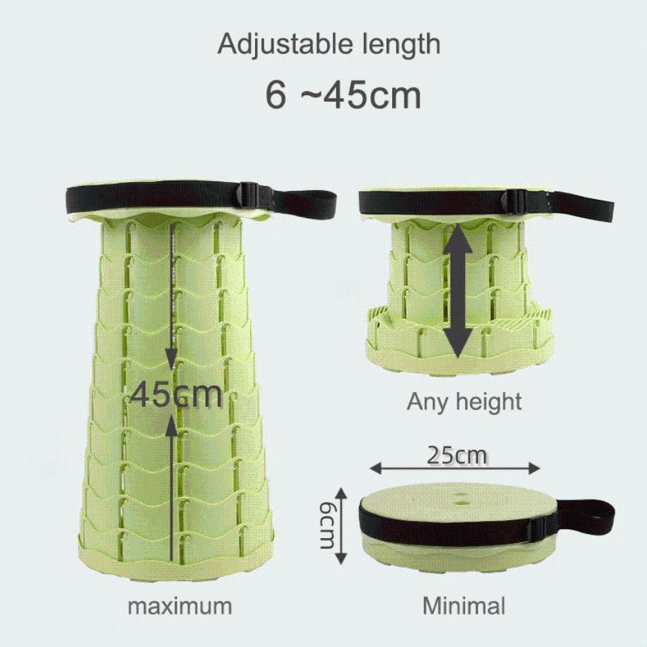 Portable Retractable Folding Stool | Stornfield