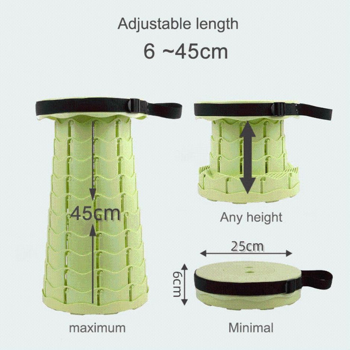 Portable Retractable Folding Stool | Stornfield