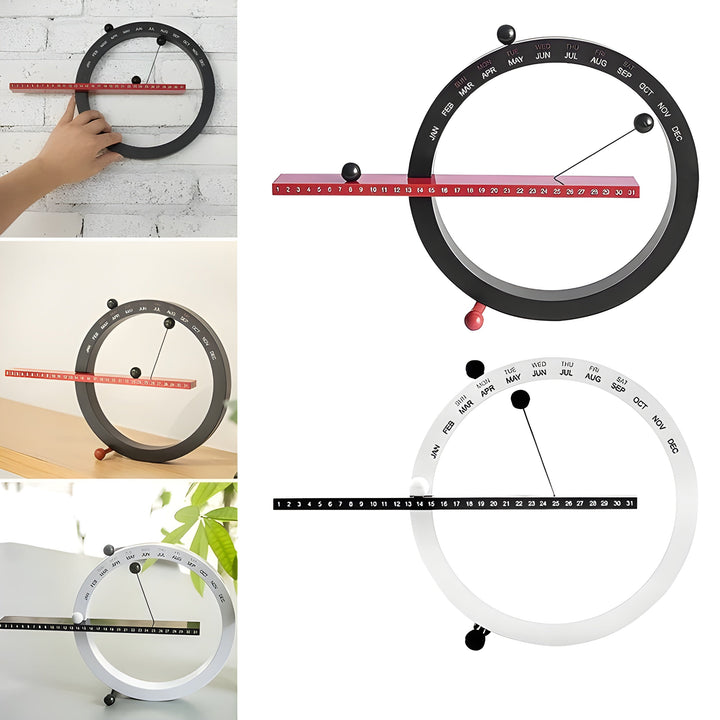 Magnetic Ball Clock – Creative and Decorative Table Clock with Soft Design | Stornfield