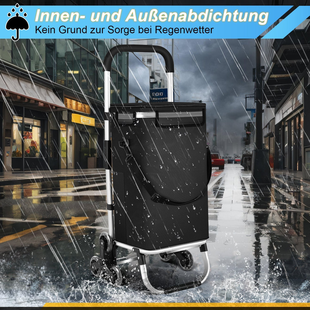 Shopping trolley shopping roller foldable 40L | Stornfield