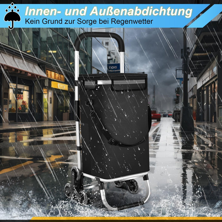 Shopping trolley shopping roller foldable 40L | Stornfield