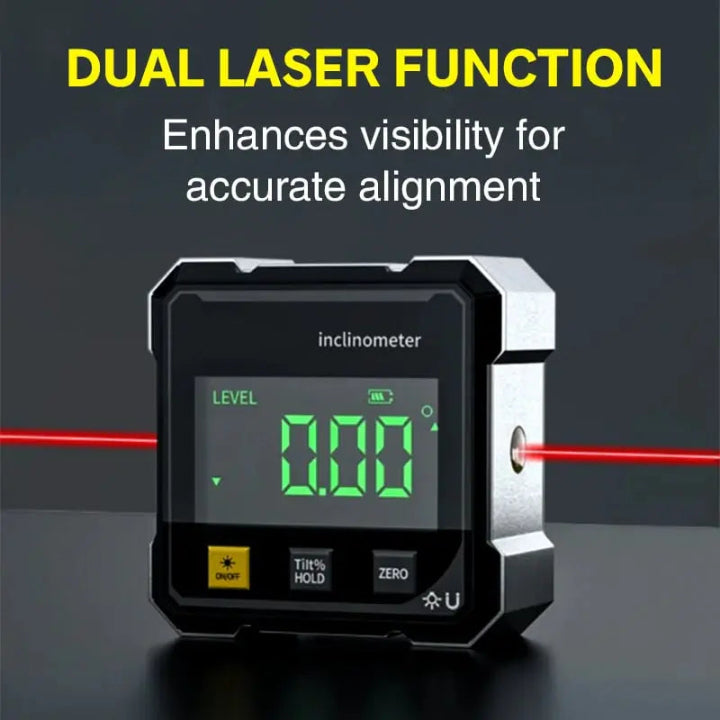 Precision Angle Meter AnglePro – Magnetic Digital Laser Level | Stornfield
