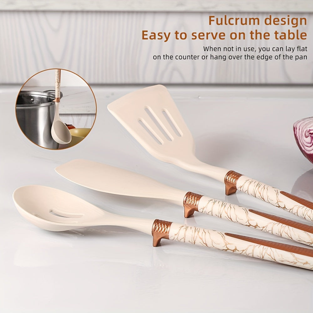 Stornfield | Kitchen - The Joy of Cooking with the Stylish Silicone Utensil Set