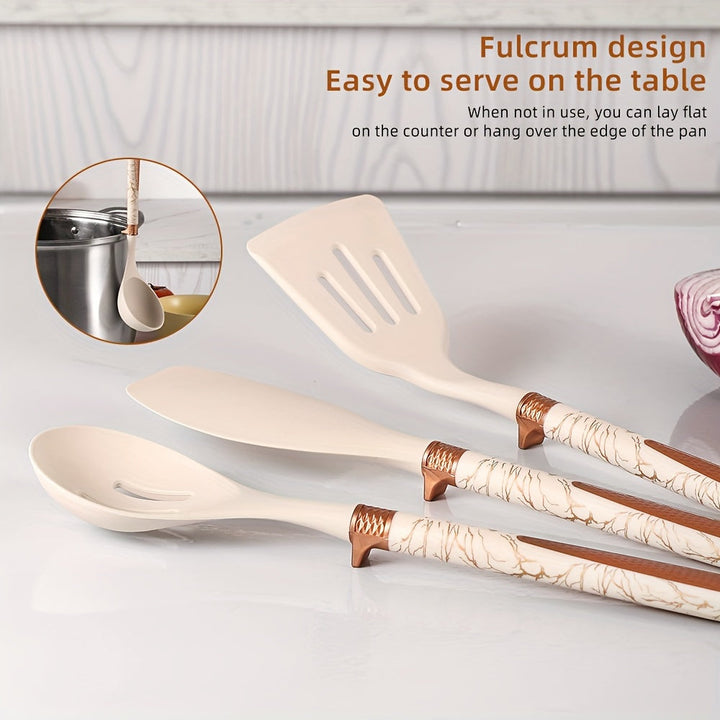 Stornfield | Kitchen - The Joy of Cooking with the Stylish Silicone Utensil Set