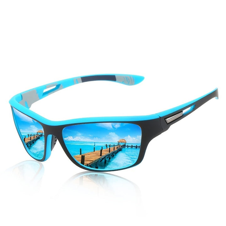 Sport sunglasses for men – Polarized with UV400 protection – VisionX Pro | Stornfield