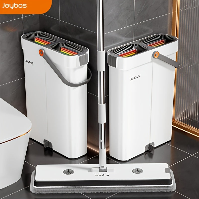 Mop set with bucket | 33 cm or 40 cm flat mop | Stornfield