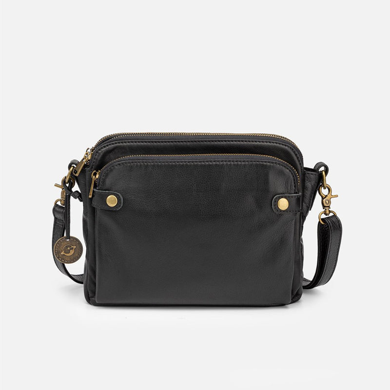Women's shoulder bag made of three-layer leather | Stornfield