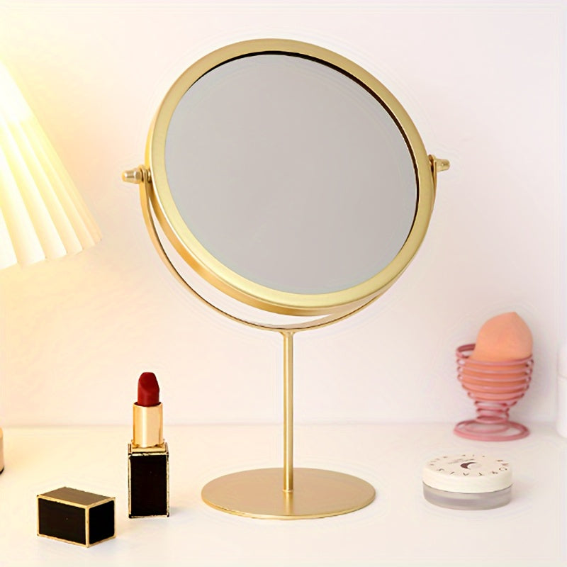 VintageGlow – Adjustable Makeup Mirror with Iron Frame Stornfield