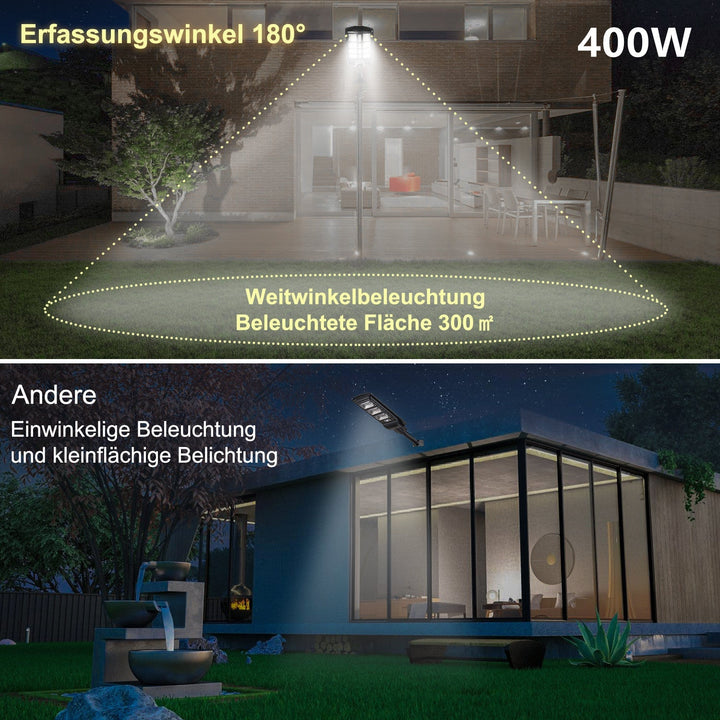 Solar lamp streetlight with motion sensor 300W/400W | Stornfield