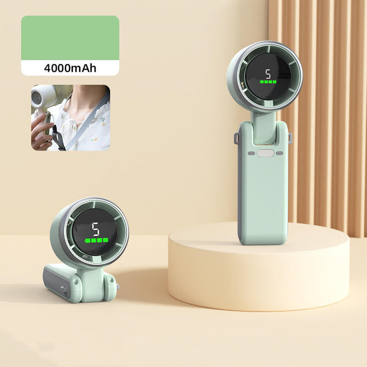 4000mAh Turbocharged Handheld Mini Fan | Stornfield