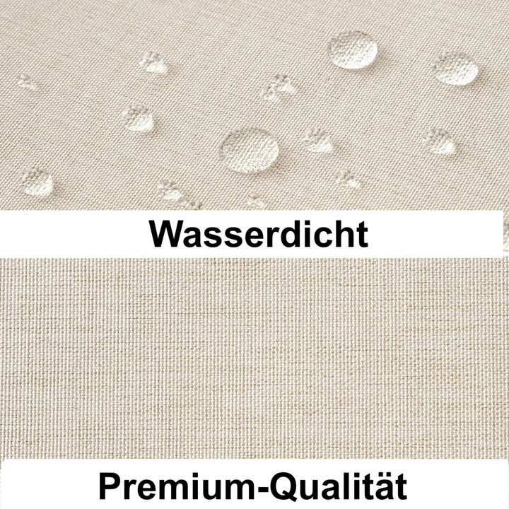 Luxurious linen shower curtain – Waterproof and thick Stornfield faux linen